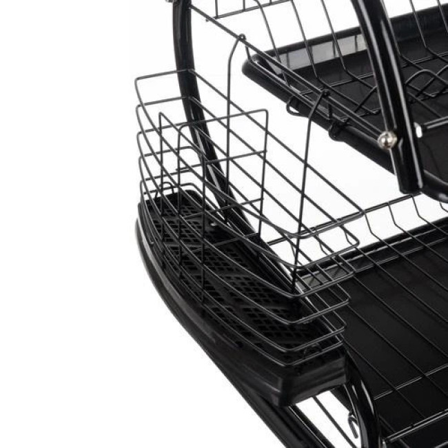 Двоярусна сушка для посуду 37x53x25 см Ruhhy 24634/n