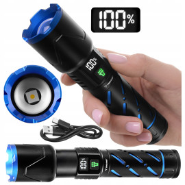 Тактический фонарь Trizand 26950 800 лм, USB-C, zoom, 5000 мАч