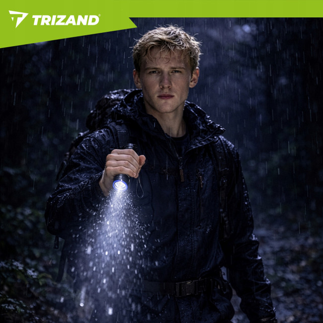Тактичний фонарь Trizand 26950 800 лм, USB-C, zoom, 5000 мАч