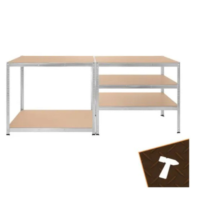 Металевий стелаж Bigstren 27510 - 180×100×60 см