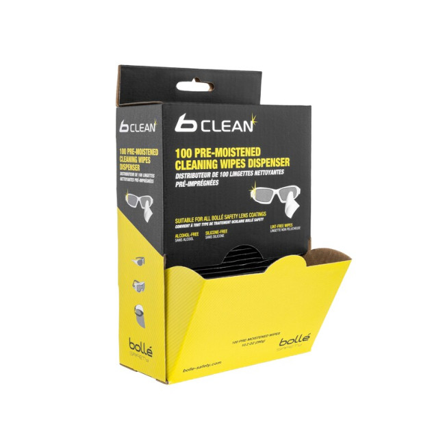 Серветки Bolle для чищення oптики B-Clean - 100 шт.
