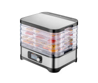 Сушарка для грибів, фруктів та овочів 10 л /5 поличок Ruhhy 25928