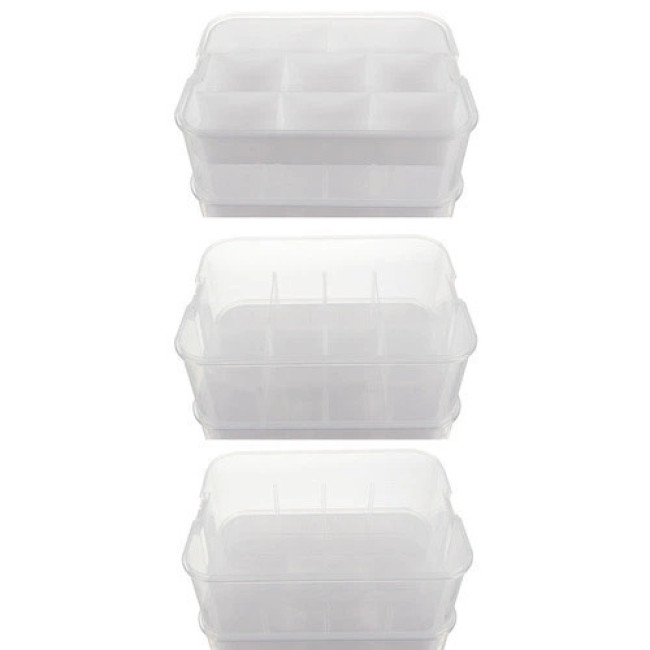 Контейнер для зберігання конструктора 5 рівневий Kruzzel 25759