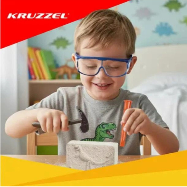 Дитячий ігровий набір для розкопок динозаврів 6 в 1 Kruzzel 26422/n