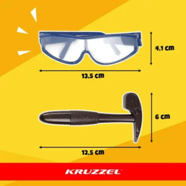 Дитячий ігровий набір для розкопок динозаврів 6 в 1 Kruzzel 26422/n