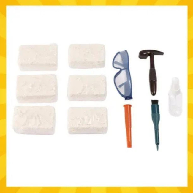 Дитячий ігровий набір для розкопок динозаврів 6 в 1 Kruzzel 26422/n