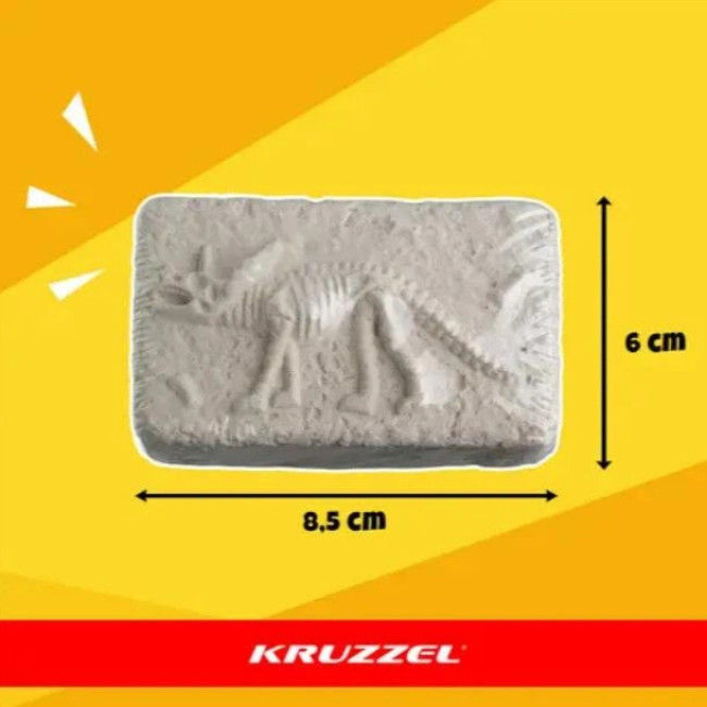 Дитячий ігровий набір для розкопок динозаврів 6 в 1 Kruzzel 26422/n