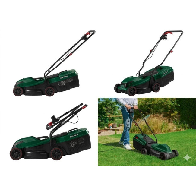 Электрическая газонокосилка Parkside Модель 2025 1200 Вт 30 см 3500 об/мин