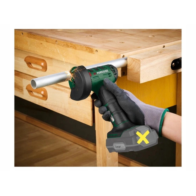 Акумуляторний секатор Parkside PAAS 20-li B1 Сучкоріз акумуляторний Веткоріз на акумуляторі