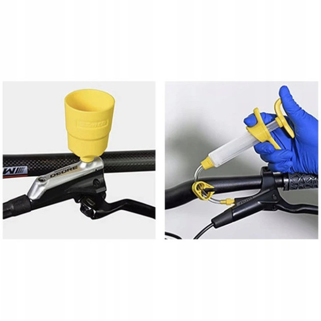 Набор для прокачки велосипедных гидравлических тормозов Xtrobb Shimano, SRAM, Magura и Tektro (25242)