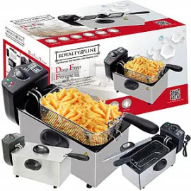 Фритюрниця електрична Royalty Line RL-EFT2000L