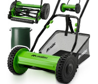 Ручная барабанная косилка с корзиной 22л 30см Maltec (Польша)