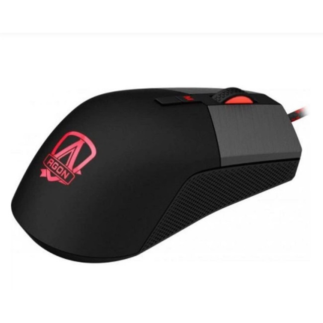 Мишка проводна AOC AGON AGM700 ігрова 16000dpi 8кн RGB PMW3389 чорна