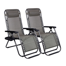 Крісло-шезлонг Hanert Lounge Bronze – 2шт в комплекті