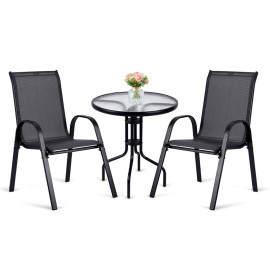 Комплект садової меблі Hanert City Garden – стіл та 2 стільці