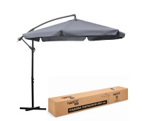 Садовий зонт Hanert Patio 350 см Grey