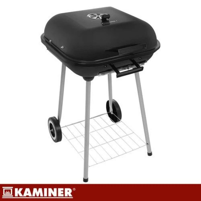 Садовий гриль з кришкою Kaminer 27321