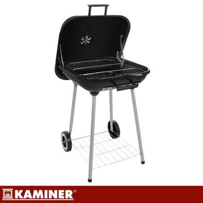 Садовий гриль з кришкою Kaminer 27321