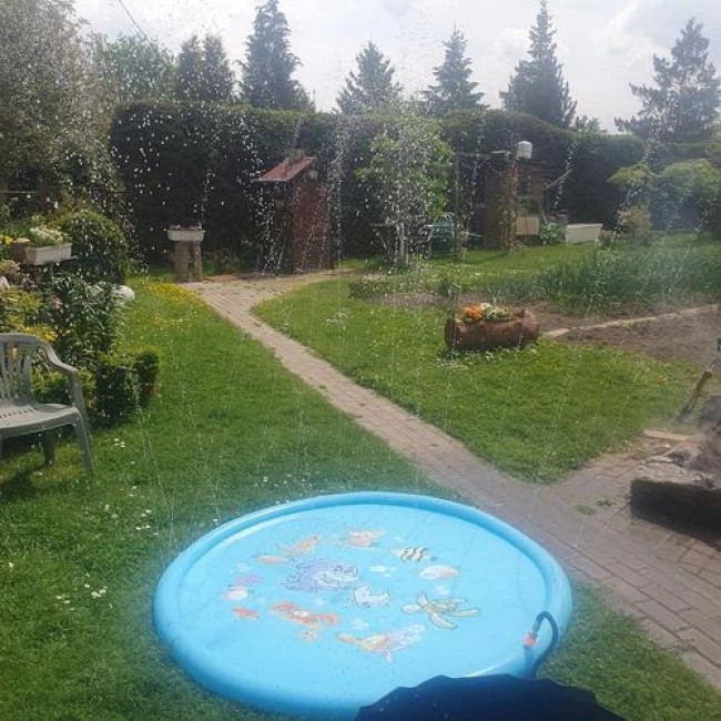 Водяний фонтан - килимок 165см Kruzzel 25478