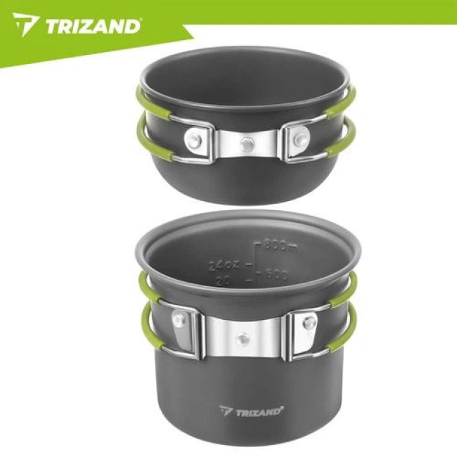 Набор туристической посуды 1,2 л Trizand 27413
