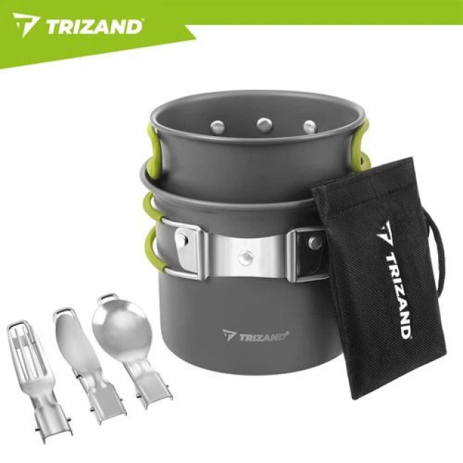 Набор туристической посуды 1,2 л Trizand 27413