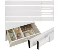 Органайзер для ящиків Ruhhy 25632 - 4 шт, регульовані розділювачі, білі