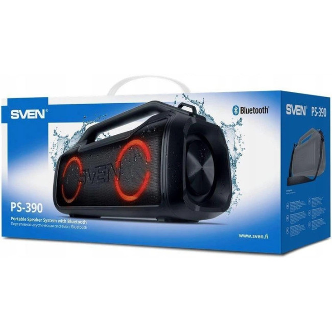 Портативна колонка Sven PS-390 Чорний