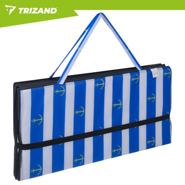 Пляжный коврик Trizand 27665 - 192?66 см, складной, 10 мм