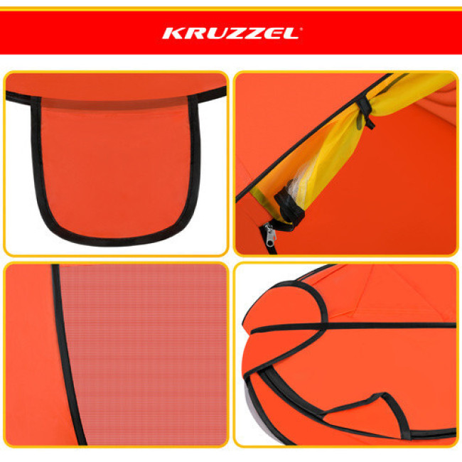 Детская пляжная палатка Kruzzel 27666 - Мишка