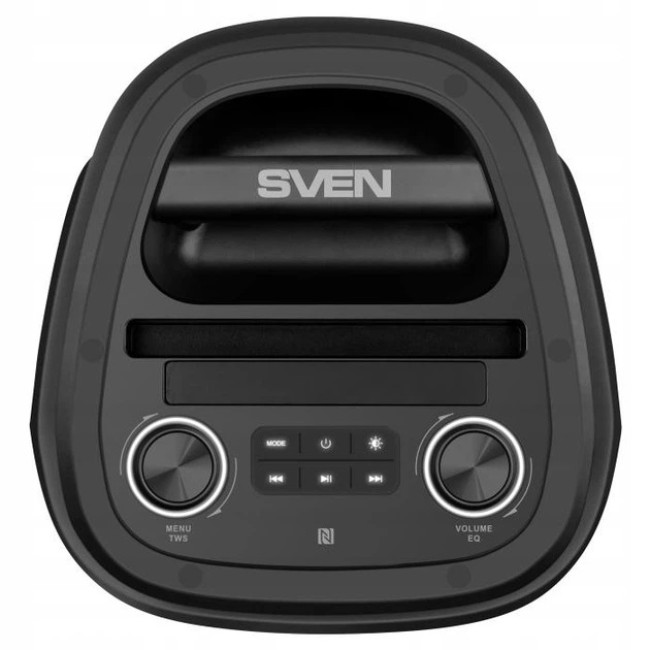 Акустична система SVEN PS-850 Black (100Вт, TWS, bluetooth, NFC, підсвітка, караоке, FM) + мікрофон