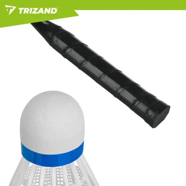 Набір для бадмінтону Trizand 9 в 1 - 2 ракетки, 6 воланів, чохол (27680)