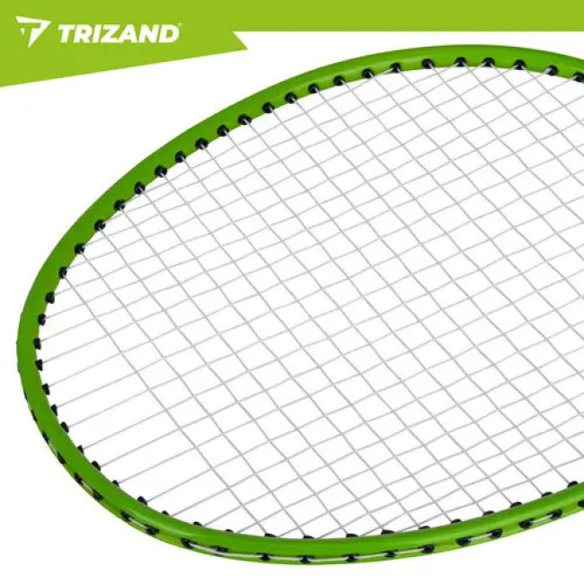 Набір для бадмінтону Trizand 9 в 1 - 2 ракетки, 6 воланів, чохол (27680)