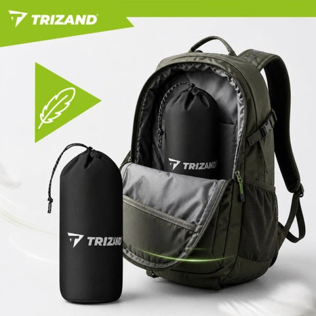 Самонадувний туристичний матрац Trizand 190х60 см + чохол (27682)