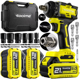 Гайковерт аккумуляторный ударный 650Нм Toolme (Польша)