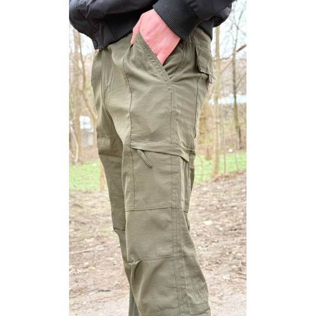 Штани літні повсякденні MILITARY PLUS Olive (9019)
