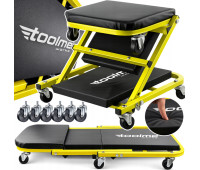 Лежак автослесаря 2в1 150кг Toolme (Польша)