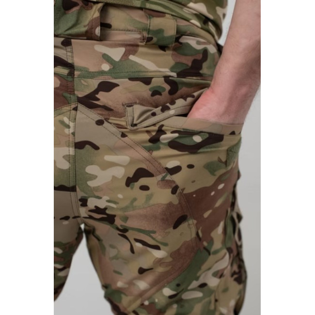 Літні брюки із нейлону MILITARY PLUS Мультикам (1480)