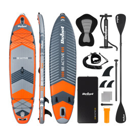 SUP доска 350см Rebel ACTIVE RBA-4507-OR с аксессуарами сапборд 170 кг 335 x 84 х 15 см Orange