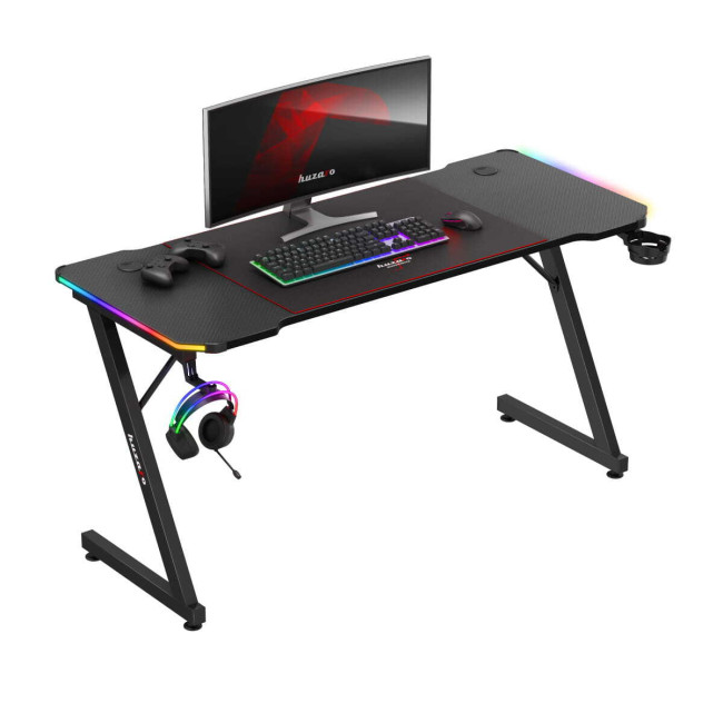 Игровой стол Huzaro Hero 3.3 RGB Идеальное сочетание стиля и функциональности