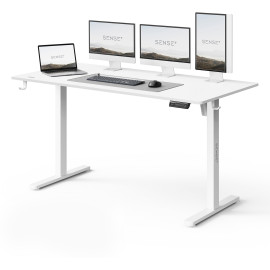 Геймерський стіл SENSE7 Nojo LIGHT 140 см x 70 см (White)