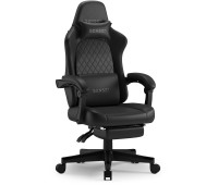 Крісло SENSE7 DEVON PU чорне