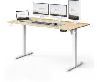Геймерський стіл SENSE7 Nojo LIGHT 140 см x 70 см ( White , pine)