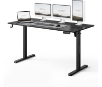 Геймерський Стіл SENSE7 Nojo LIGHT 140 см x 70 см (Чорний)
