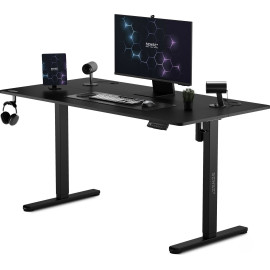 Геймерський стіл SENSE7 Nojo Black 140x70 см