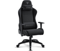 Геймерське крісло SENSE7 Spellcaster FUKU XL тканинне крісло чорний Простір, комфорт і стиль для геймерів