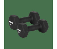 Гантелі HEX Rebel RBA-2330-6 ACTIVE 2x6 кг з неопреновим покриттям, чавунні