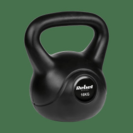 Гіря бітумінозна Rebel RBA-2318 ACTIVE 16 кг з ергономічною ручкою