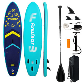 SUP-доска надувная FunWater SUPFW71A 3,5 м (тёмно-синяя)