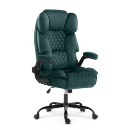 Офісне крісло Hell's Chair HC-1033 Green тканина