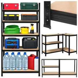 Стелаж складський Bigstren 180x90x40 см, 5 полиць, 1000 кг